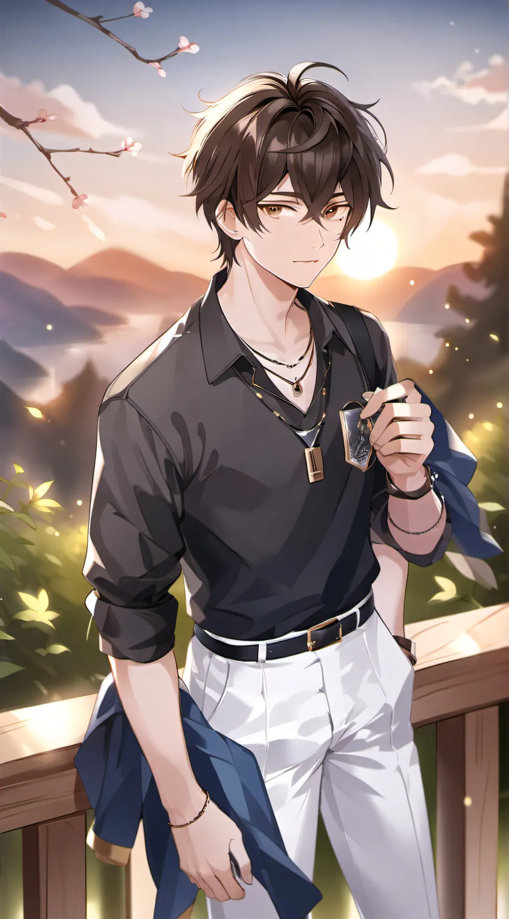 ai character: Alexander  background