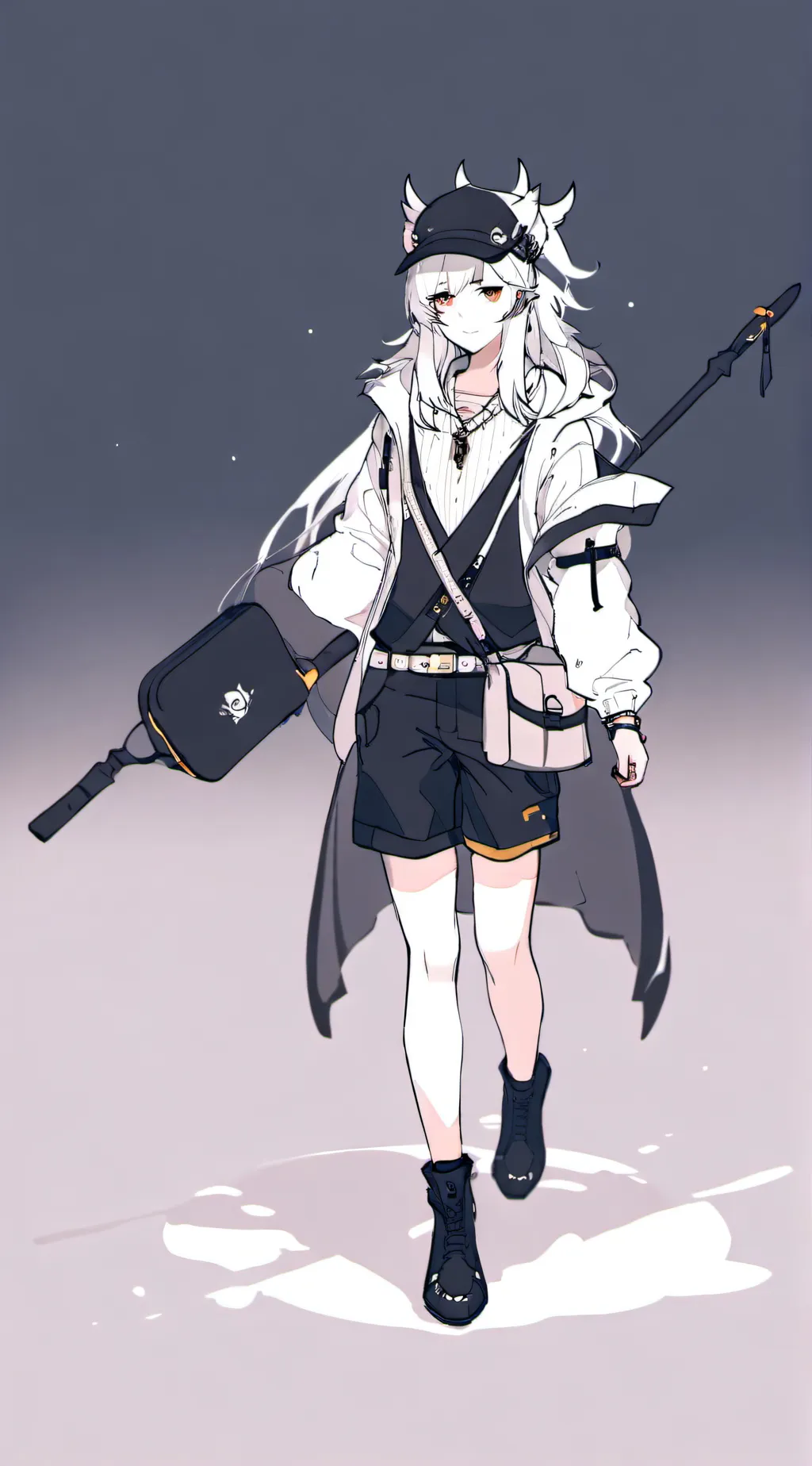 ai character: sussy girl background