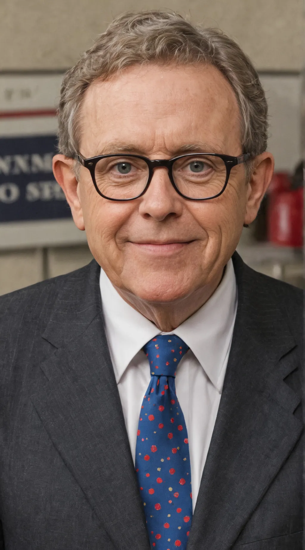 ai character: Mike Dewine background