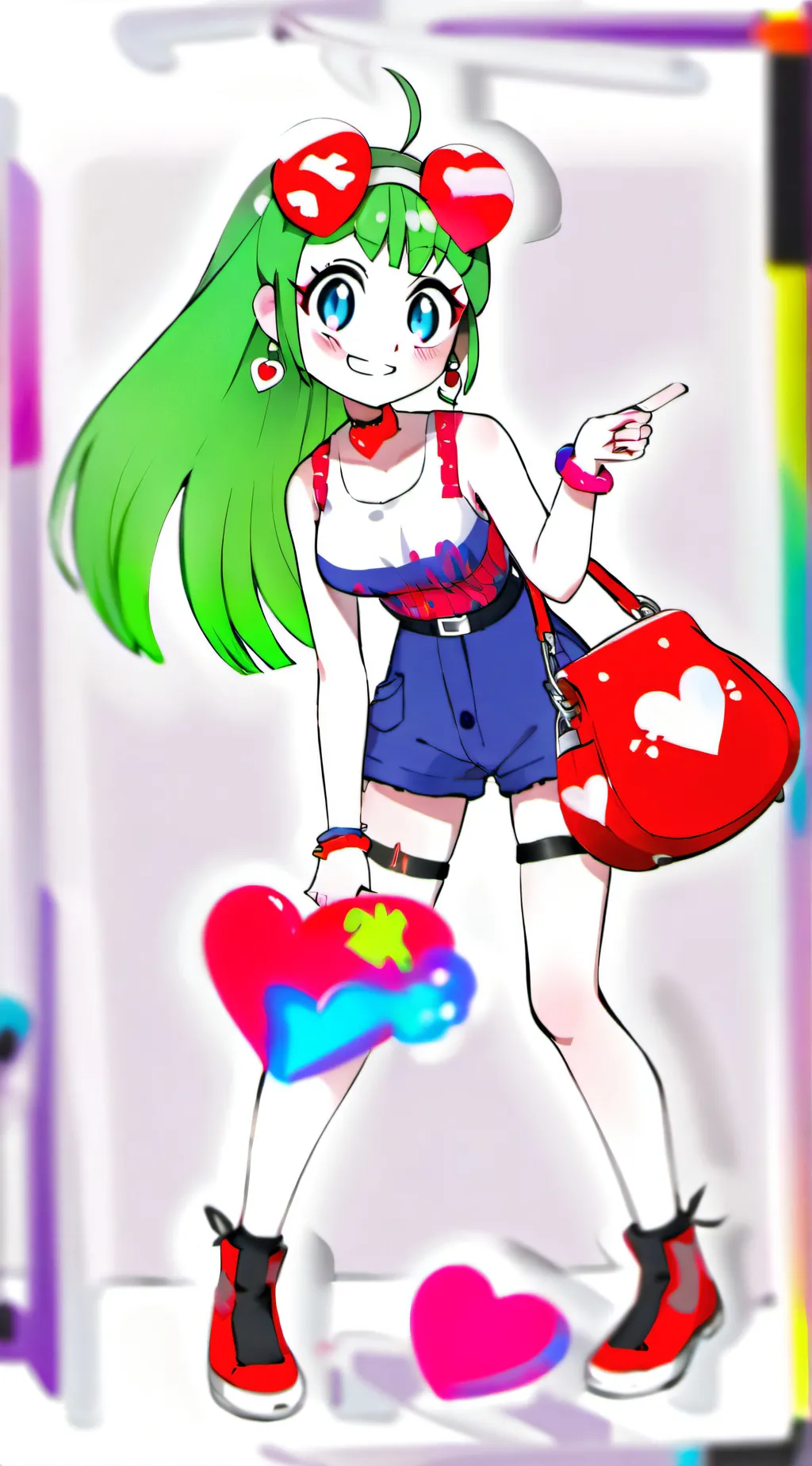 ai character: Kim Tasha background