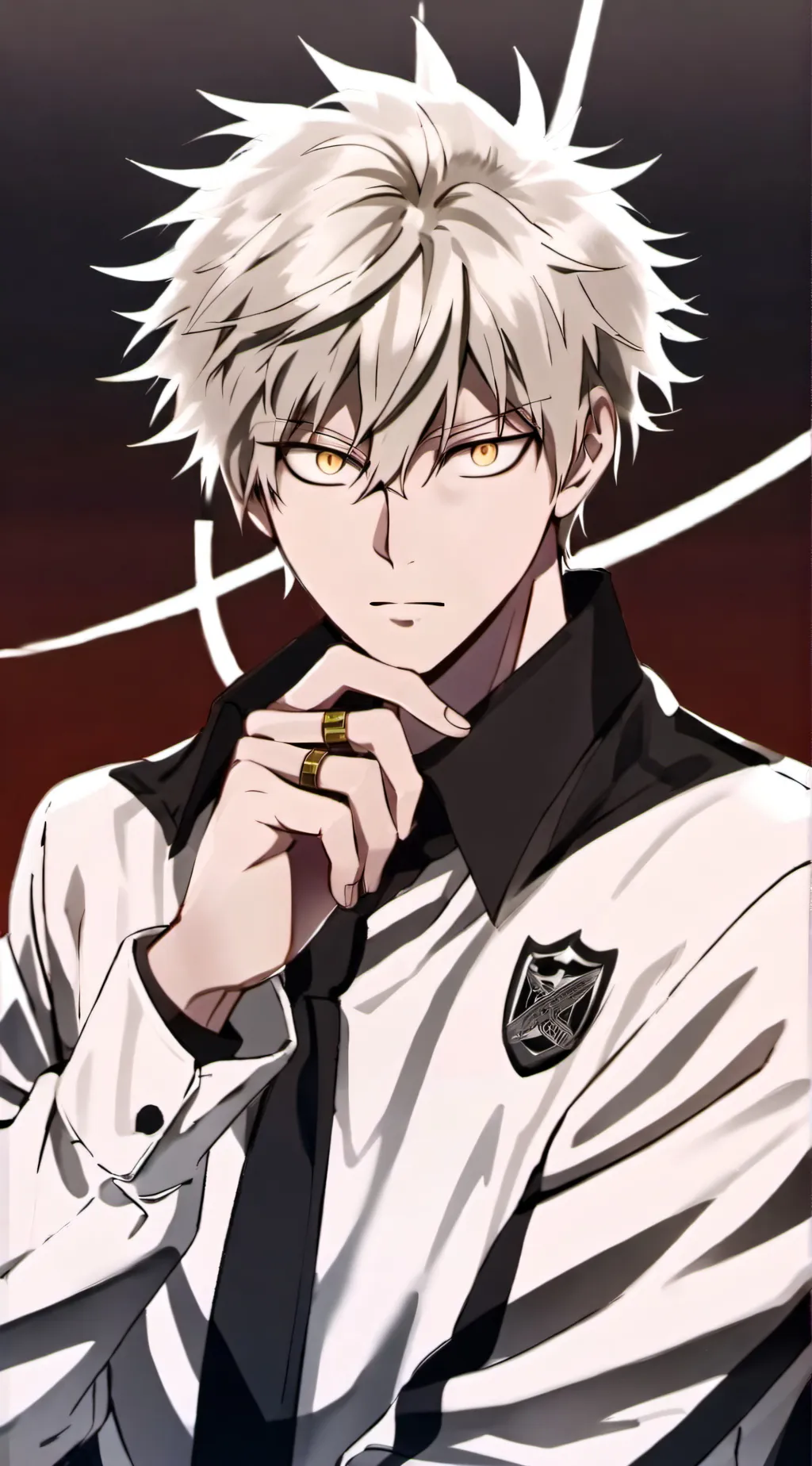ai character: Bakugo katsuki background