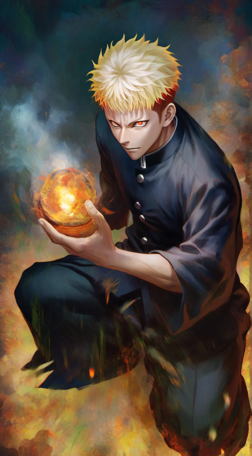 ai character: Jujutsu kaisen  background