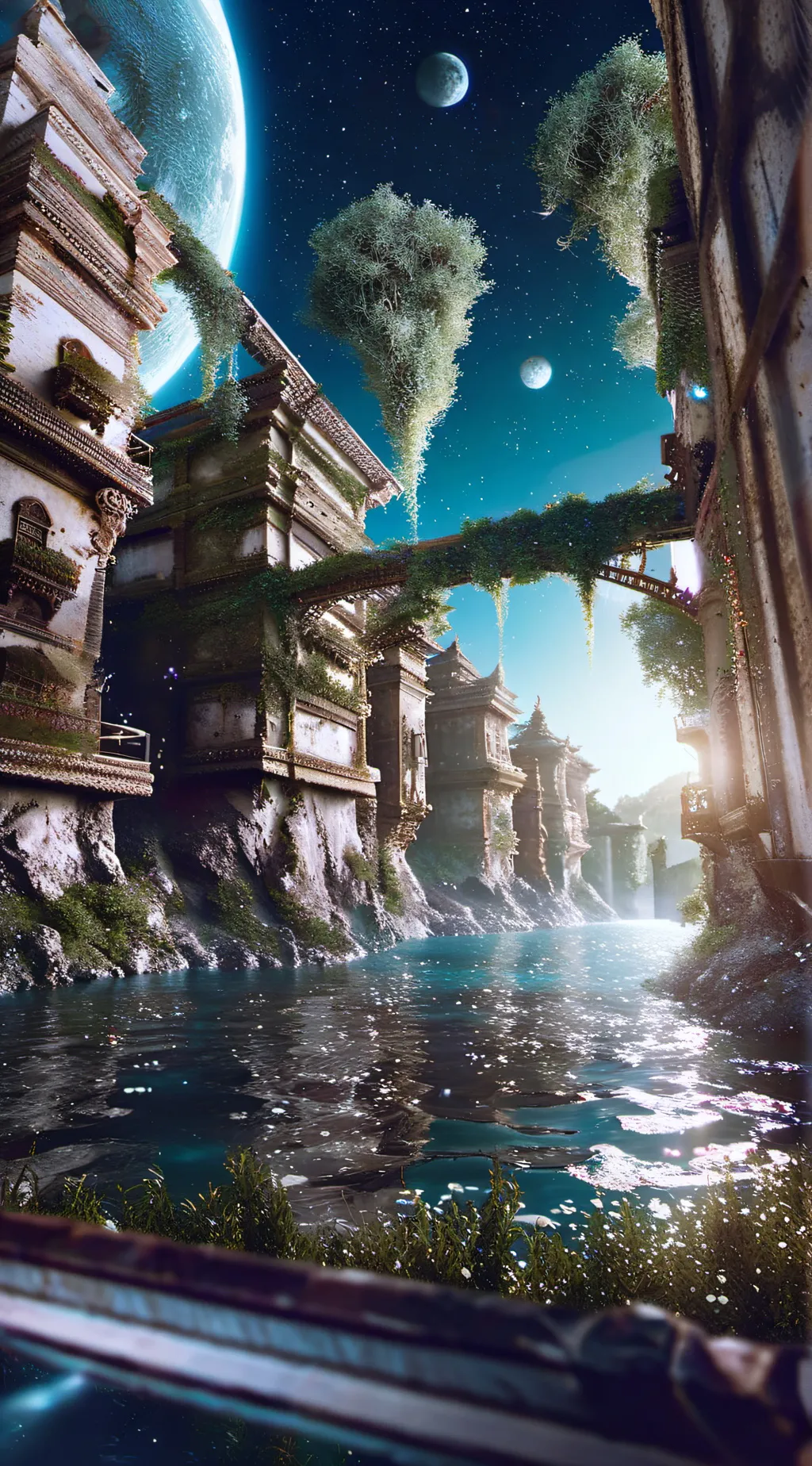 ai character: AMP world background