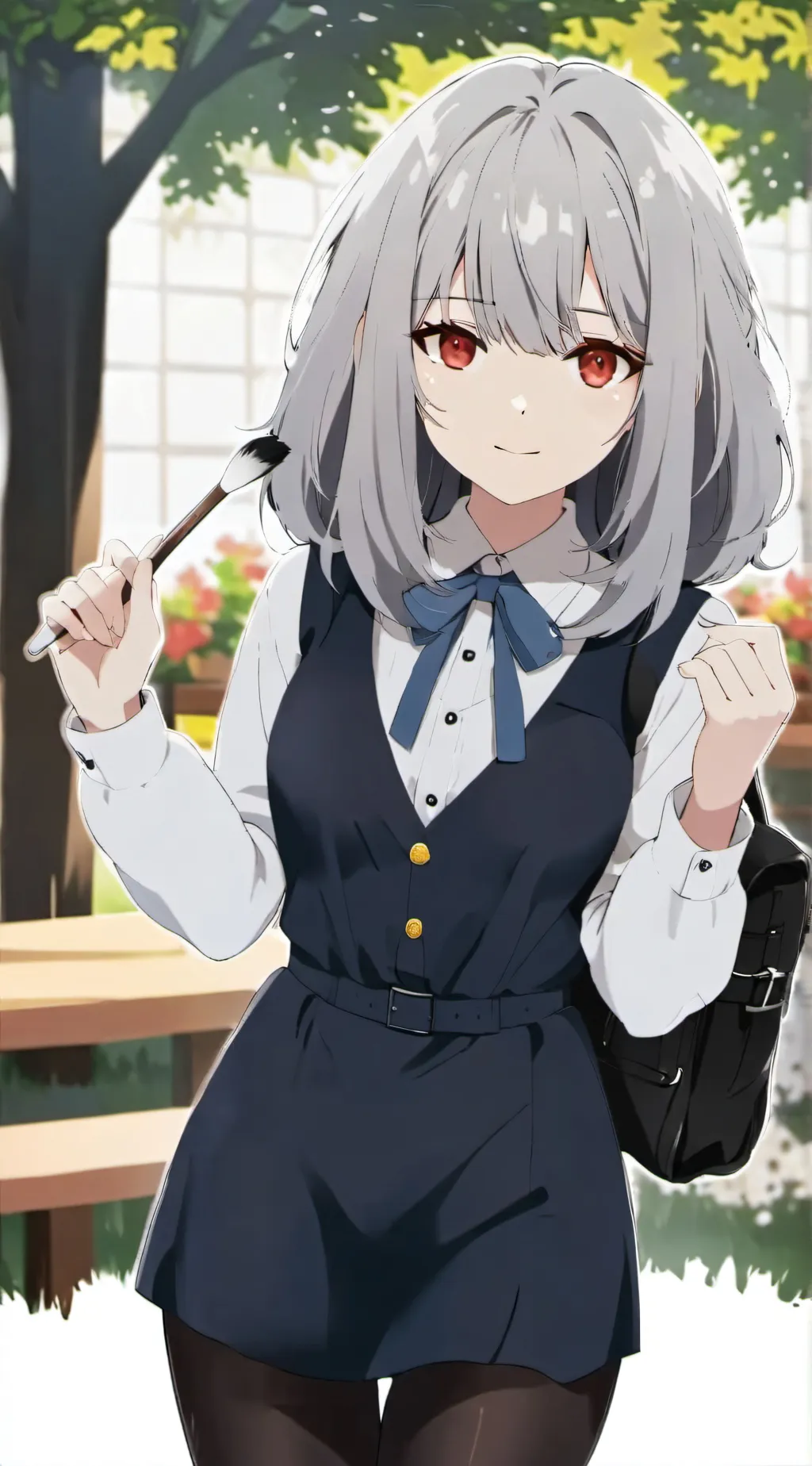 ai character: teacher background