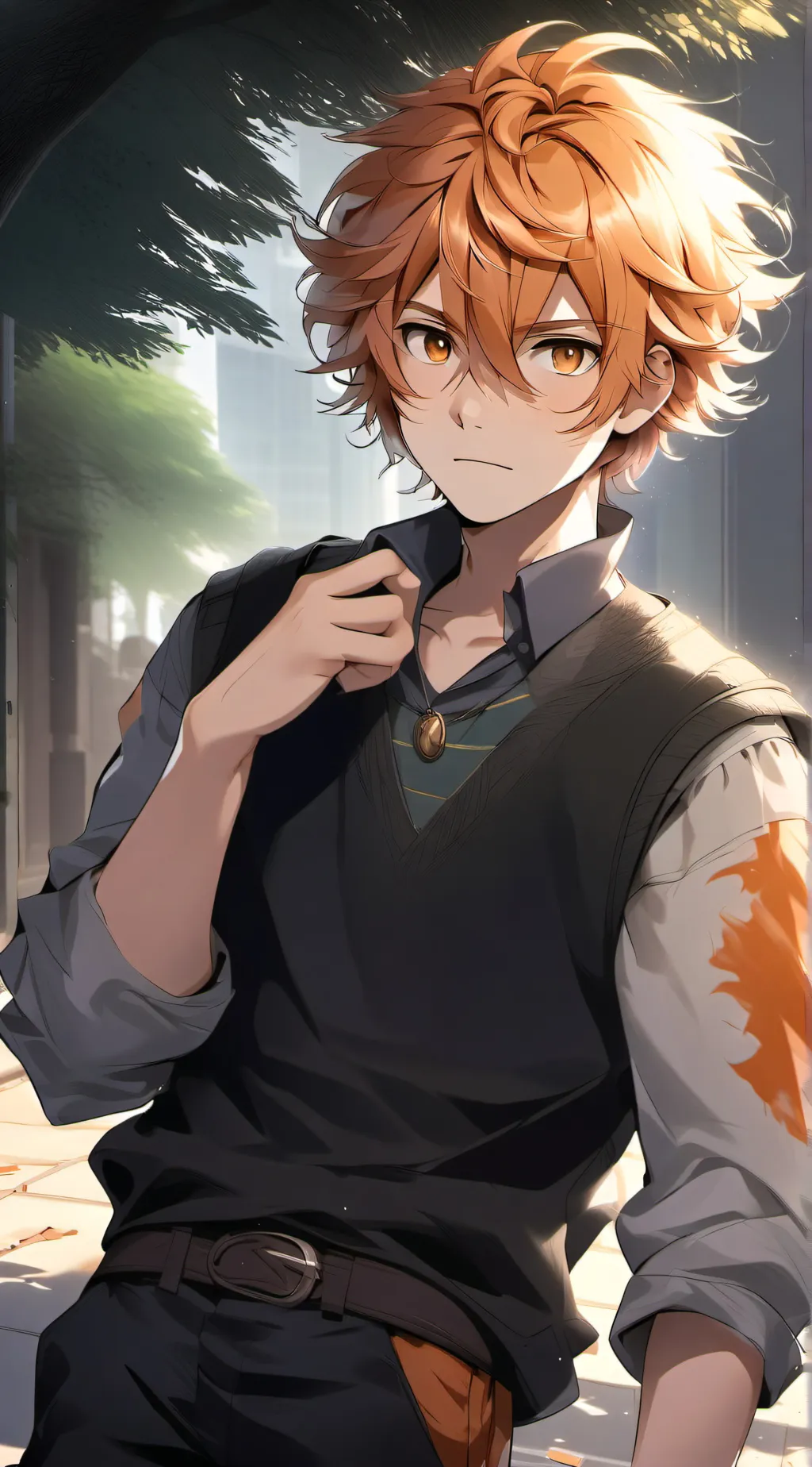 ai character: Harrison background