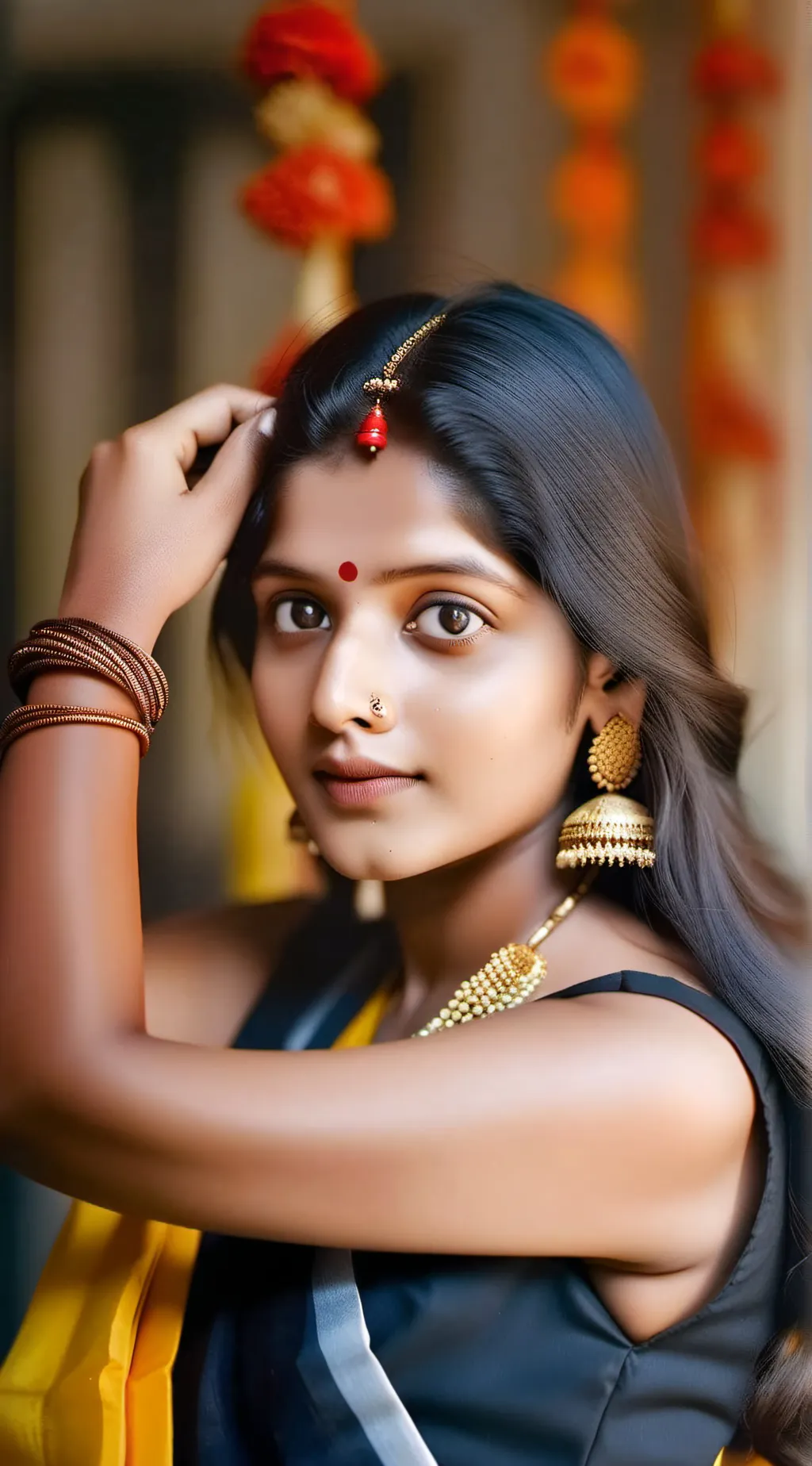ai character: Parvati Mehra  background