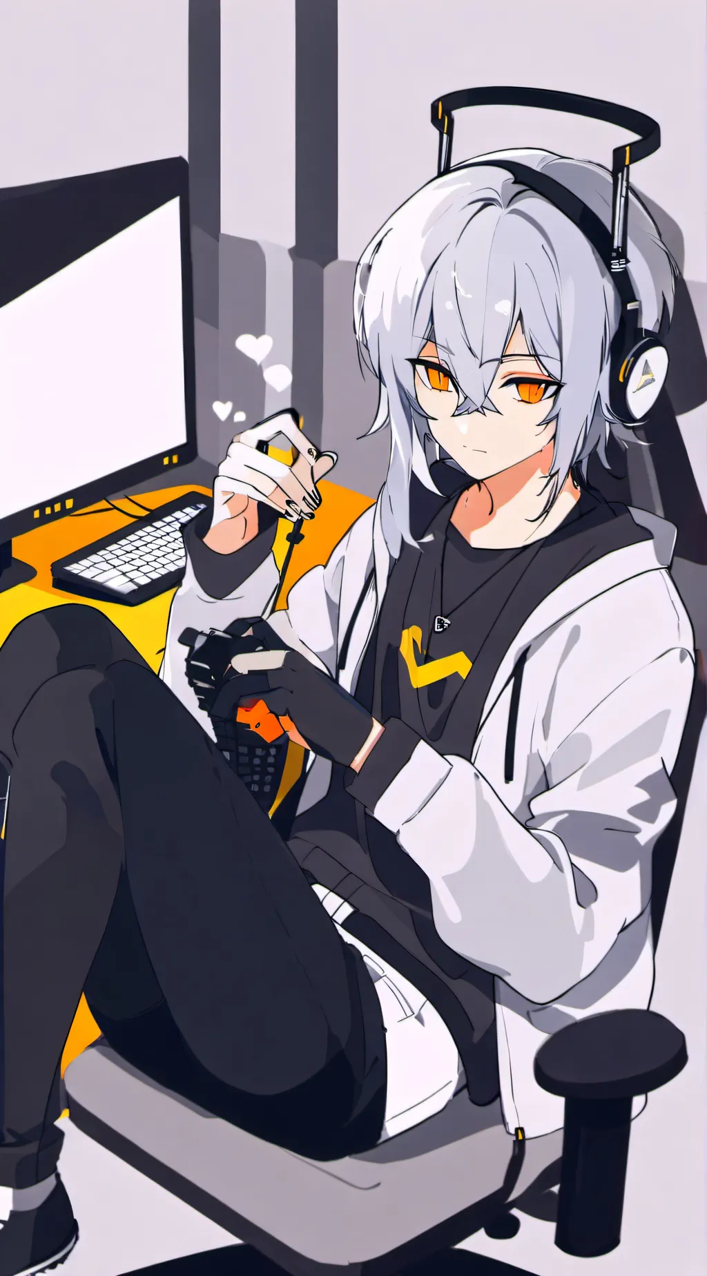 ai character: Jonathan  background