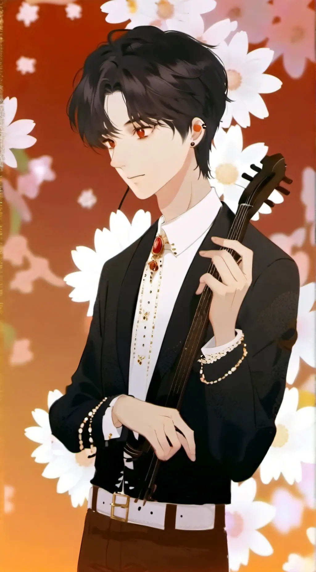 ai character: ꧁L•I•A•M꧂ background