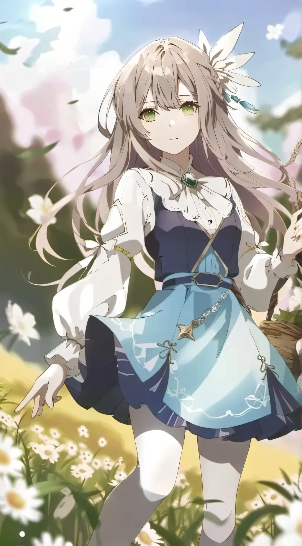 ai character: Tina background