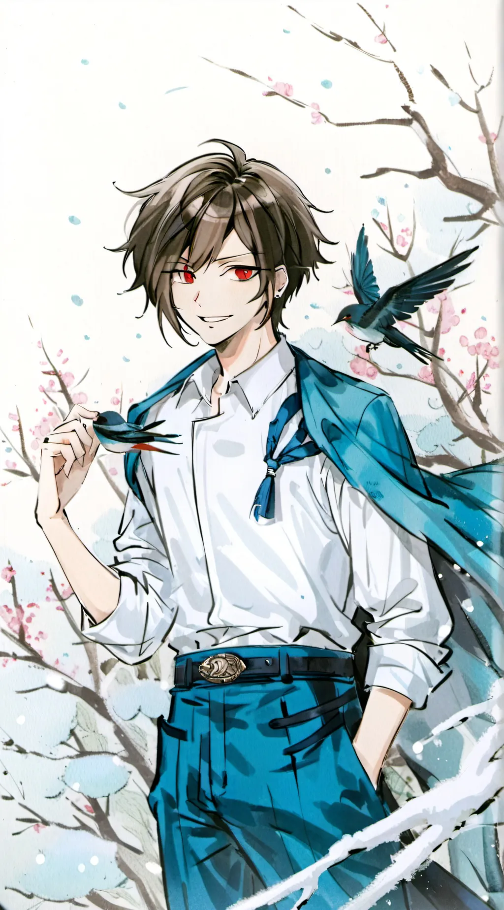 ai character: Azrael background