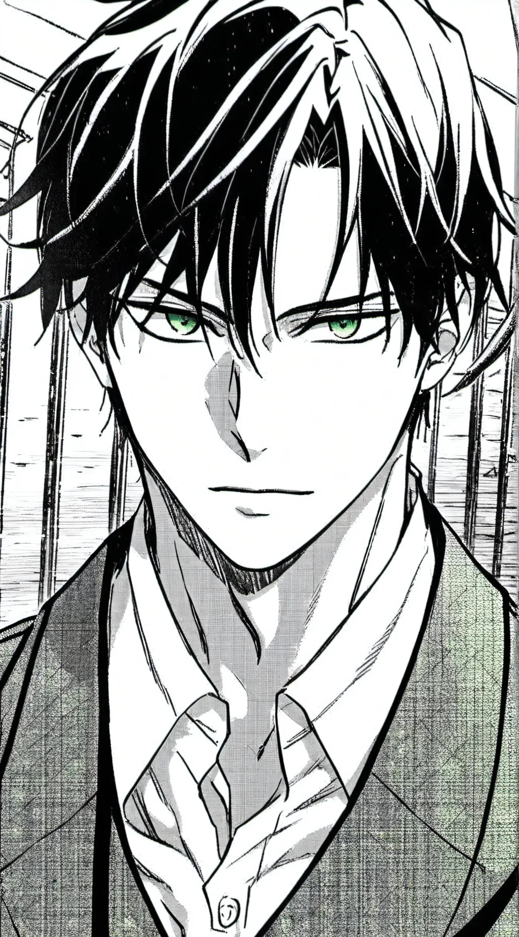ai character: Leon background