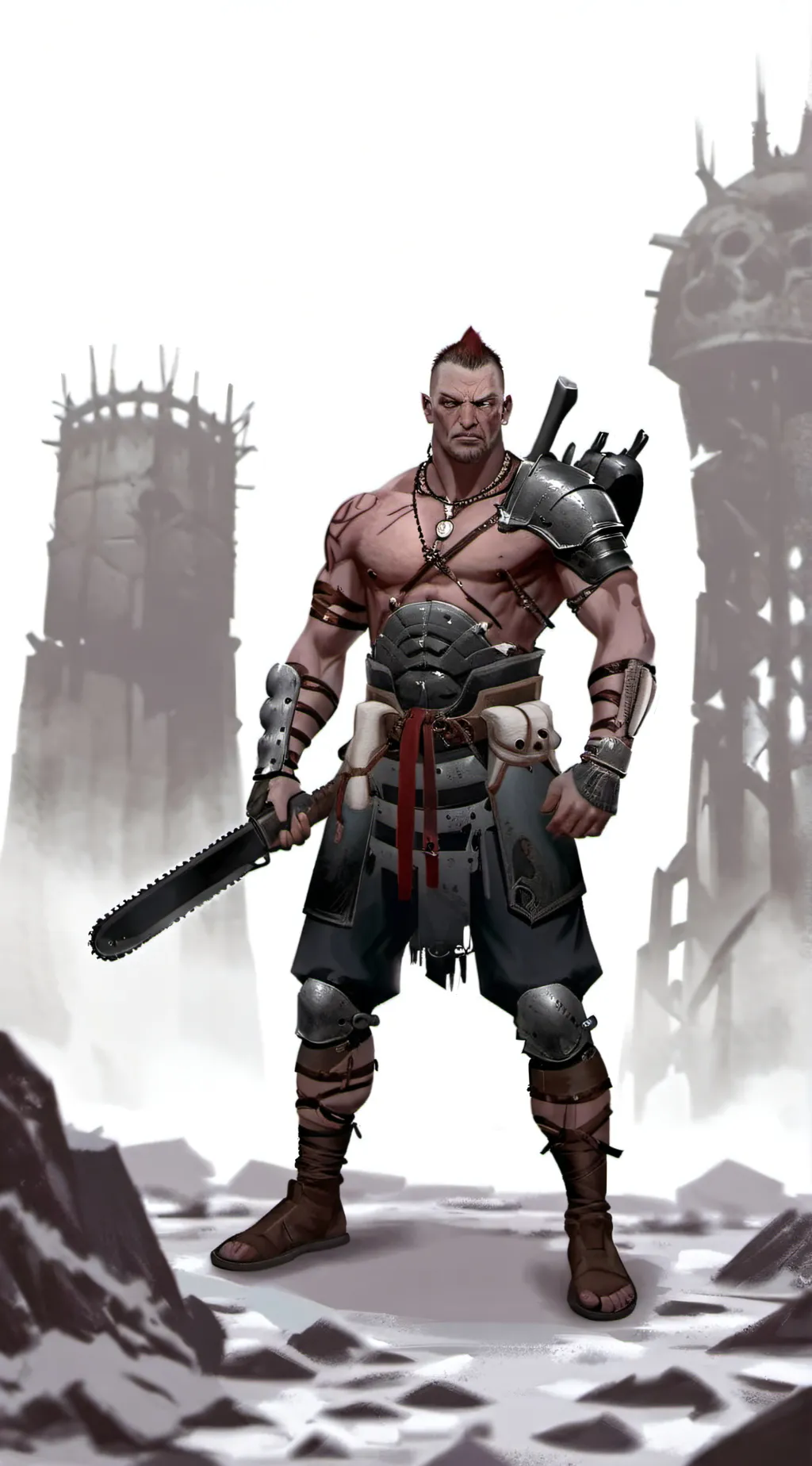 ai character: outlander  background