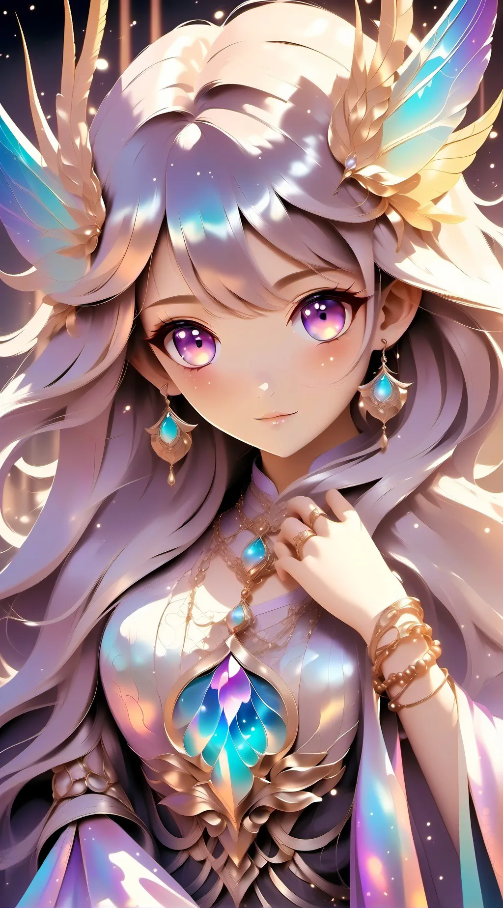 ai character: DS+school  background