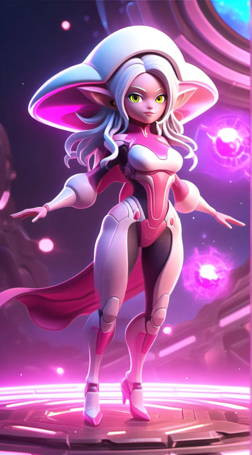 ai character: galaxus background
