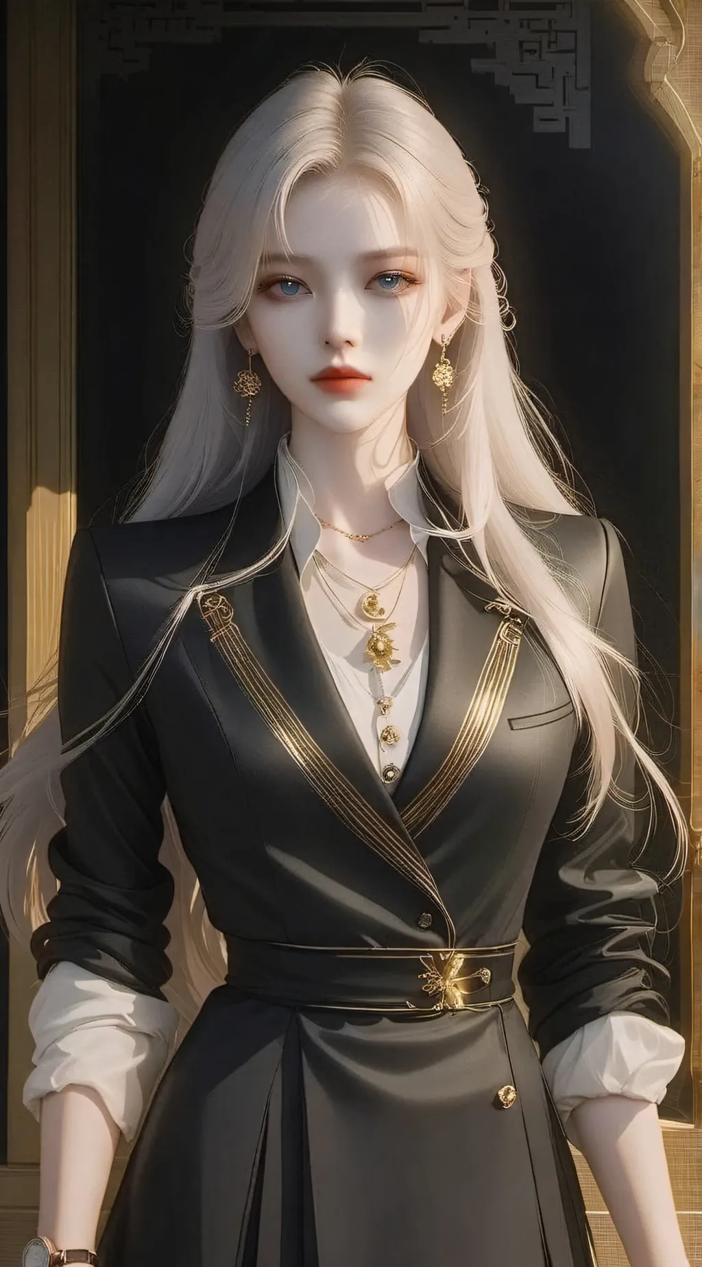 ai character: Irene  background