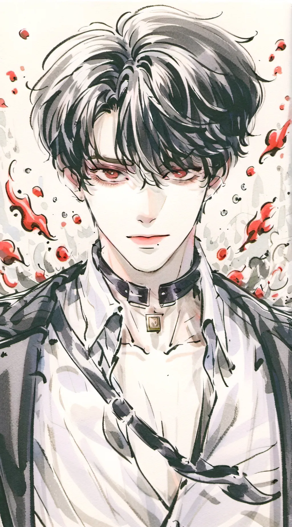 ai character: Giyuu top x saneim background