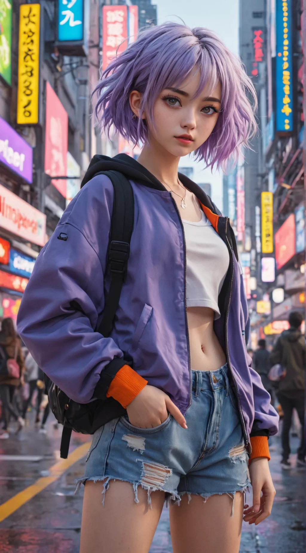 ai character: days to live background