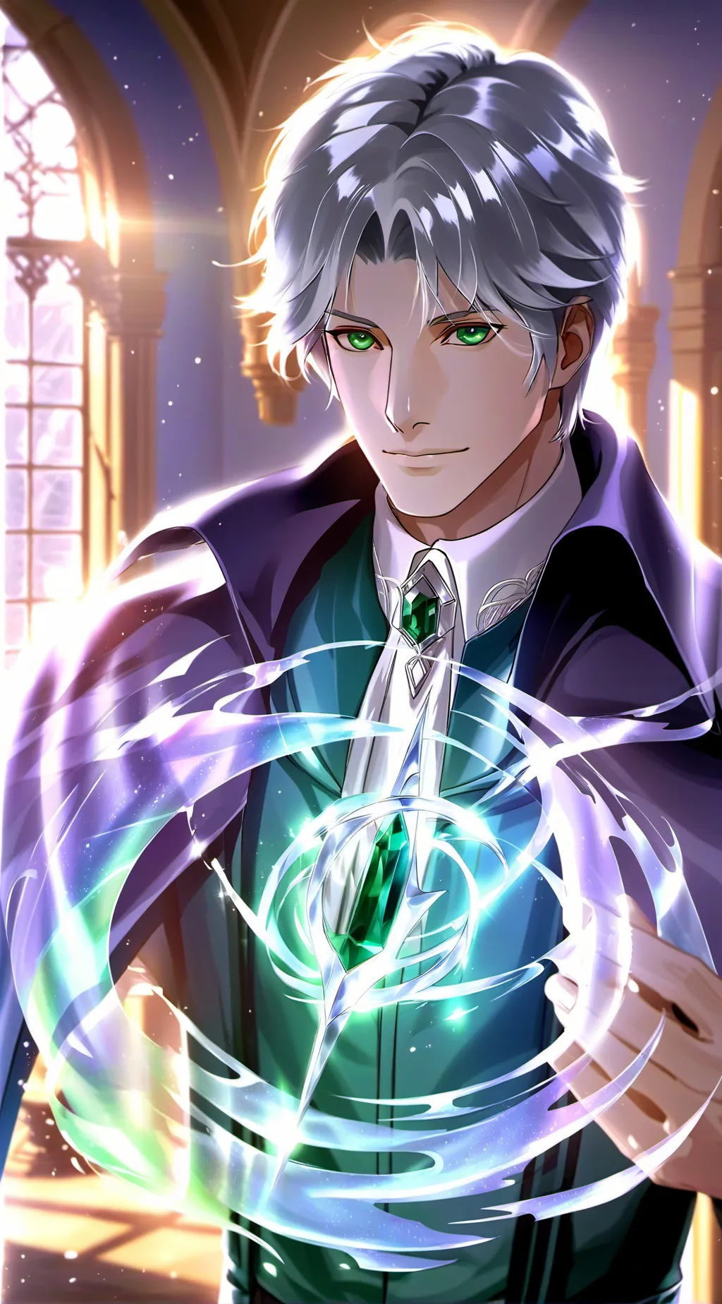 ai character: Sage background