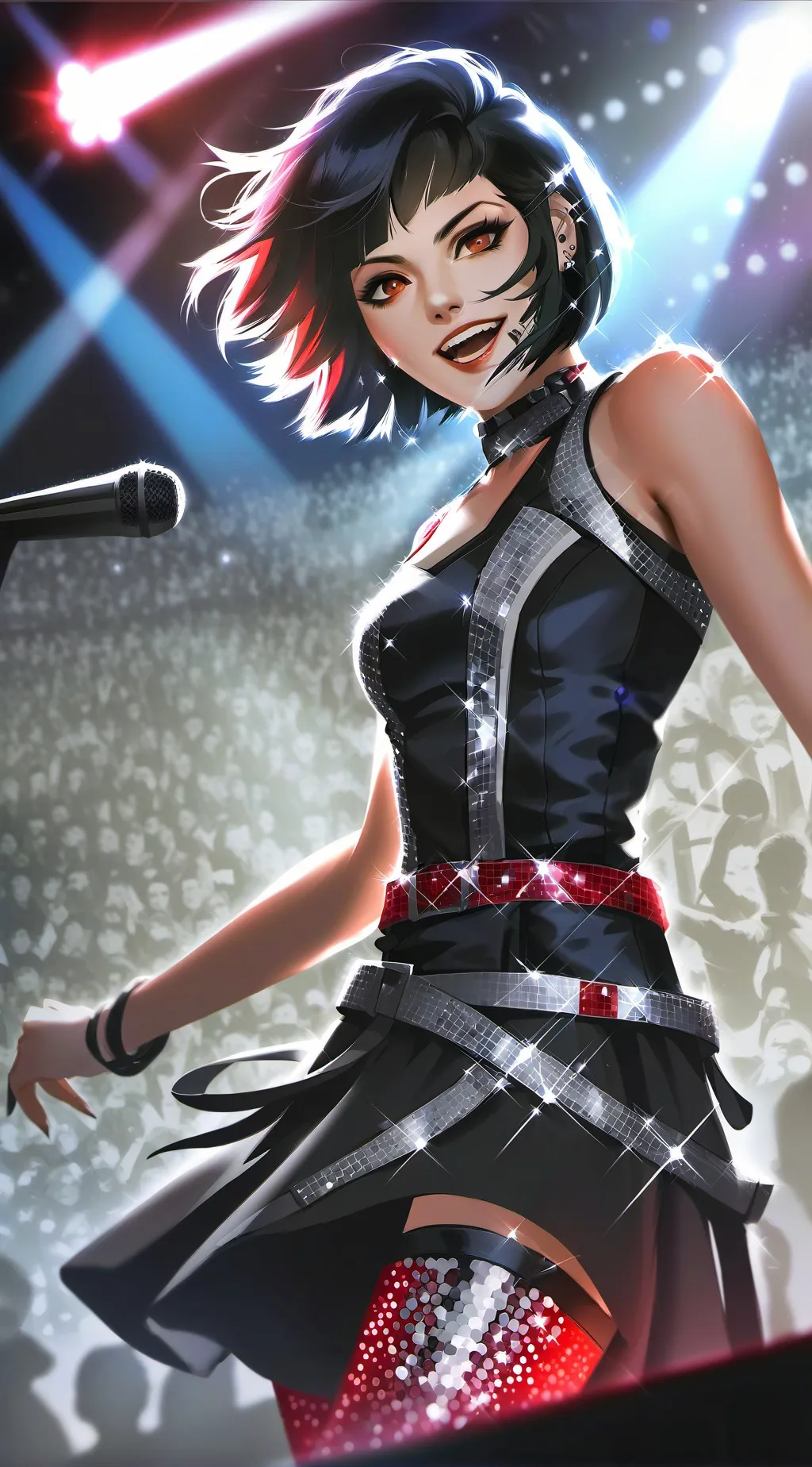 ai character: Ashley background