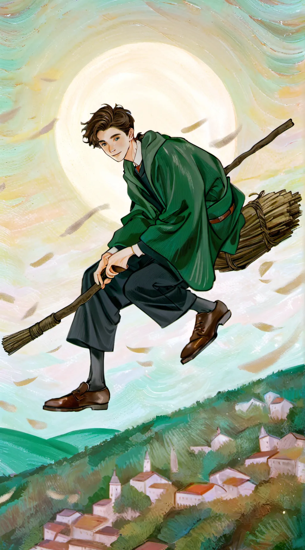 ai character: Mr. Wood/Quidditch background