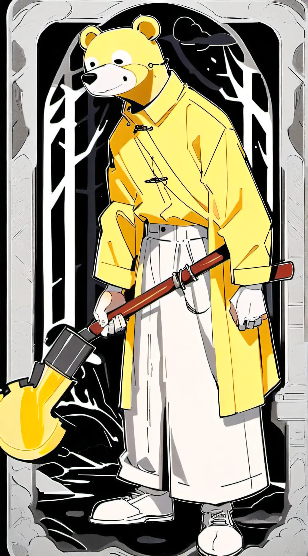 ai character: Hapless background