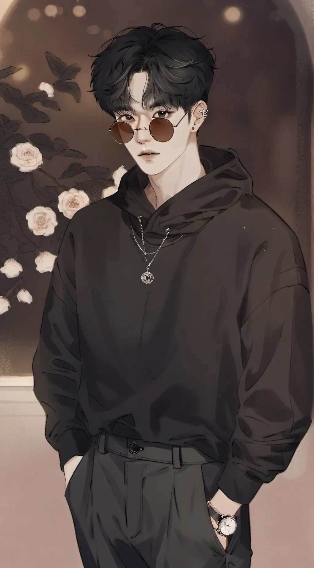 ai character: Alex background