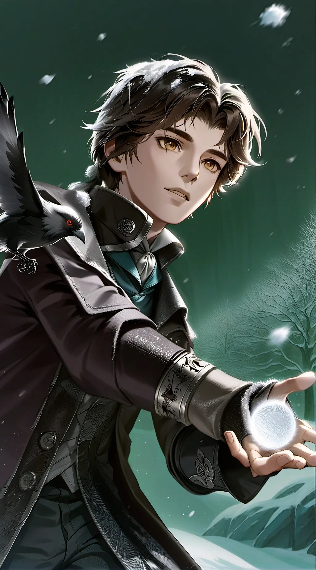 ai character: Leo background