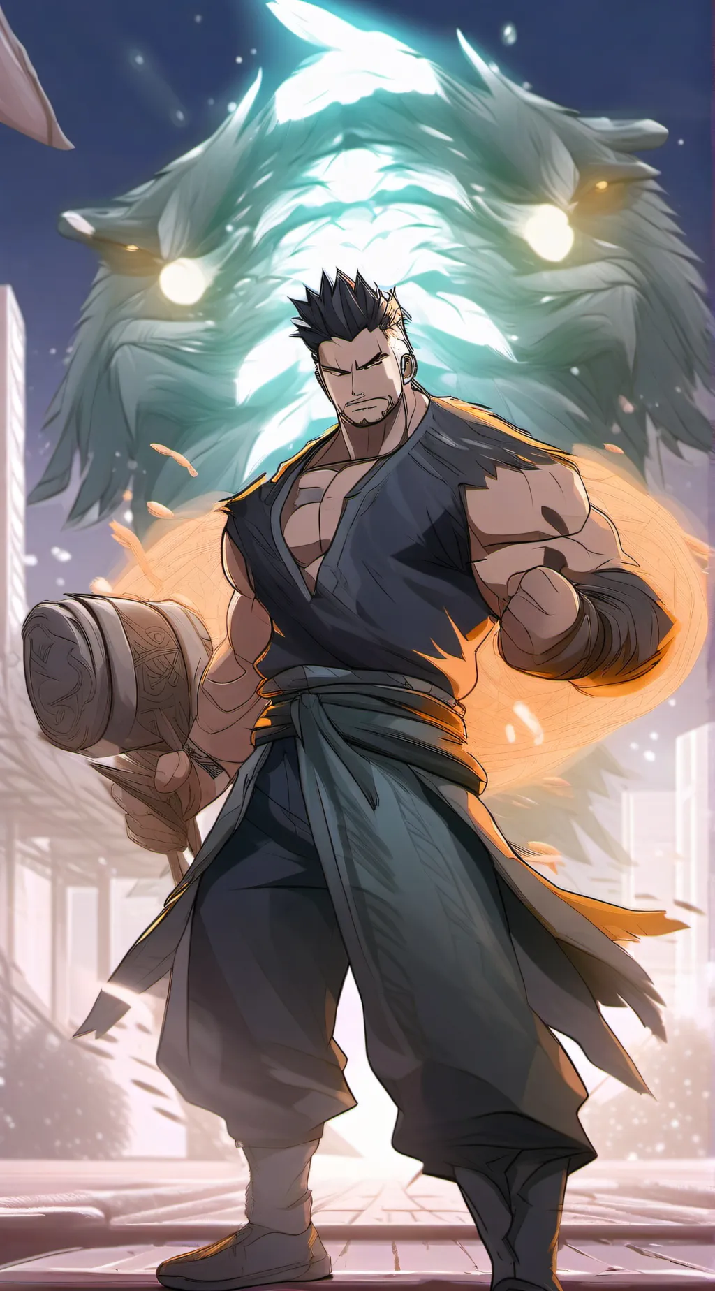 ai character: Yenndo😘 background