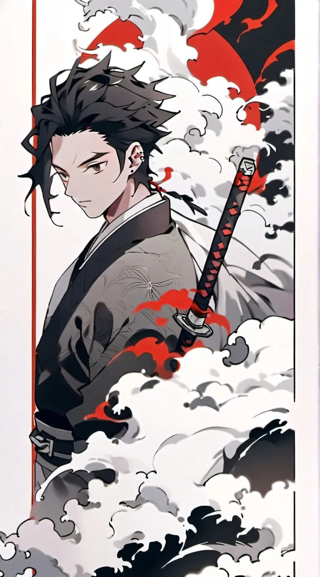 ai character: jjk meets ds background