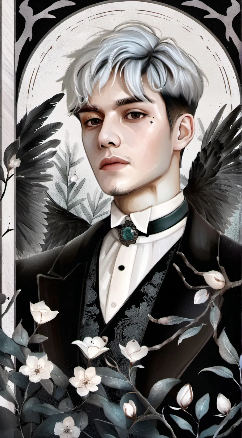ai character: ☆marcos☆ background