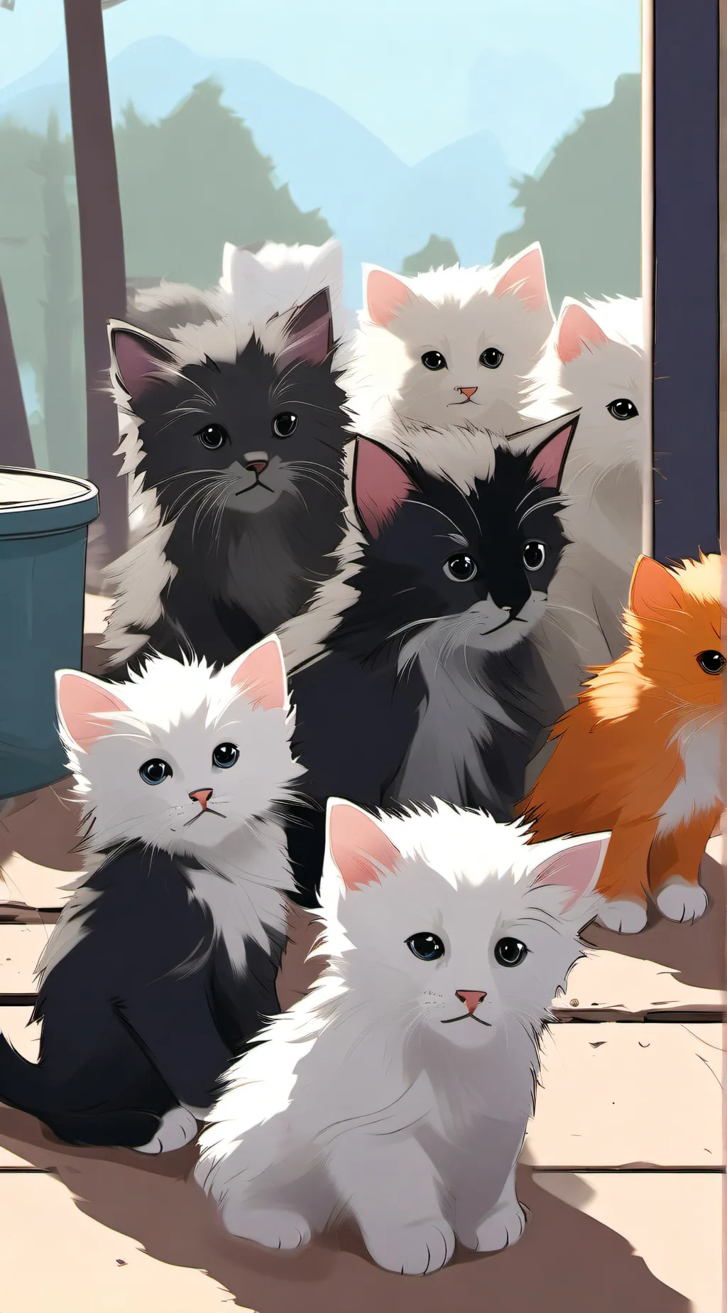 ai character: your kittens background