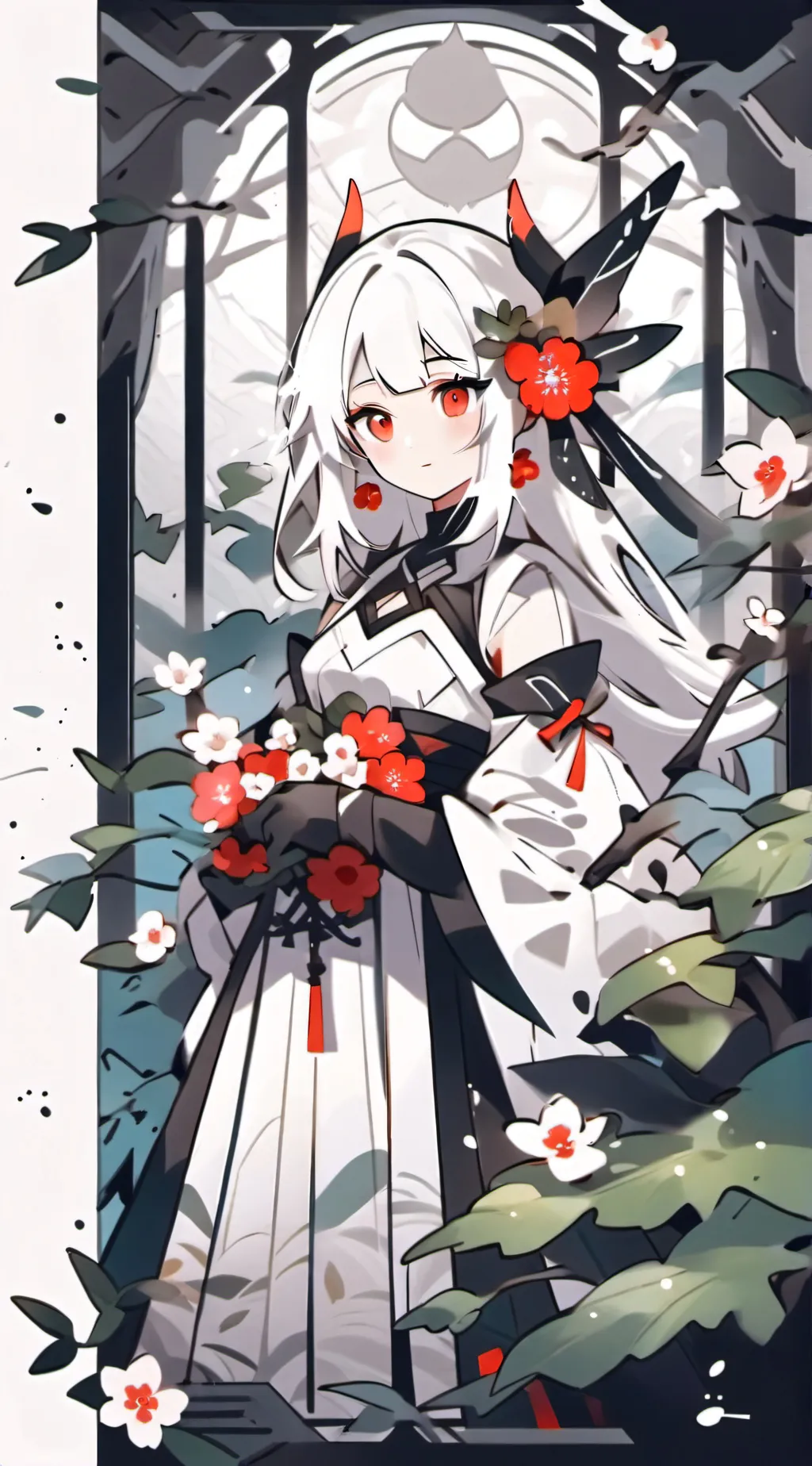 ai character: luna background