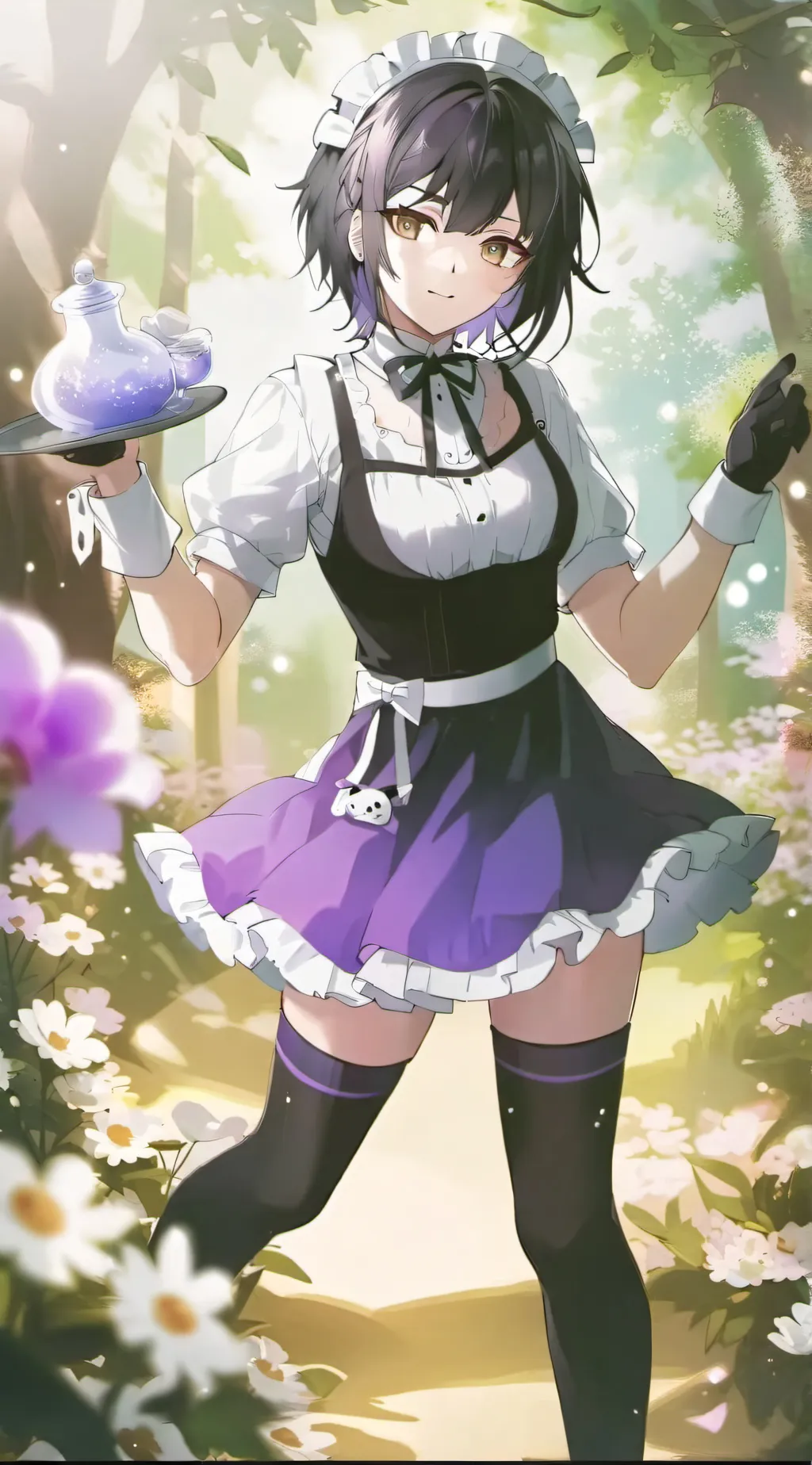 ai character: Theo background