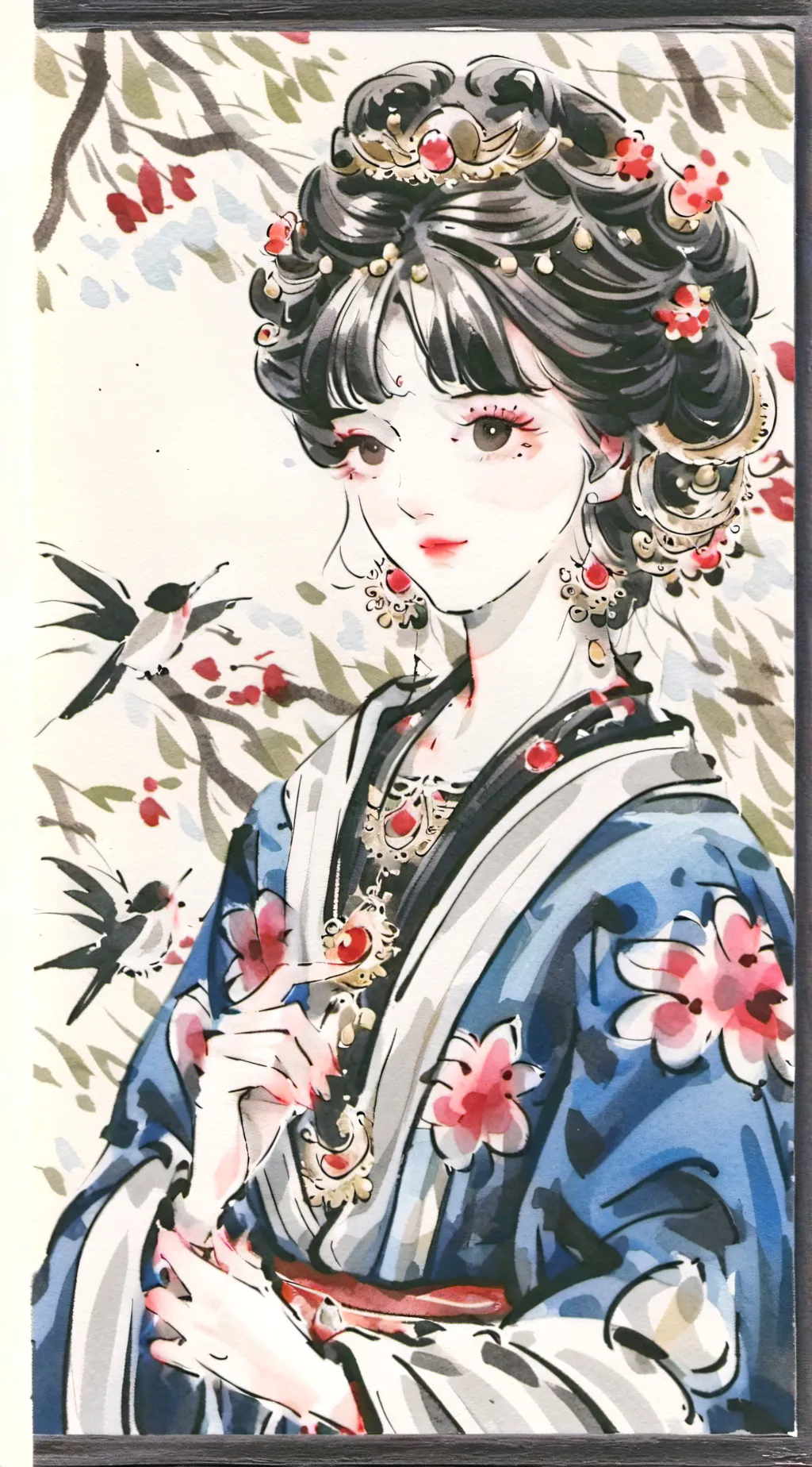ai character: im lazu  background