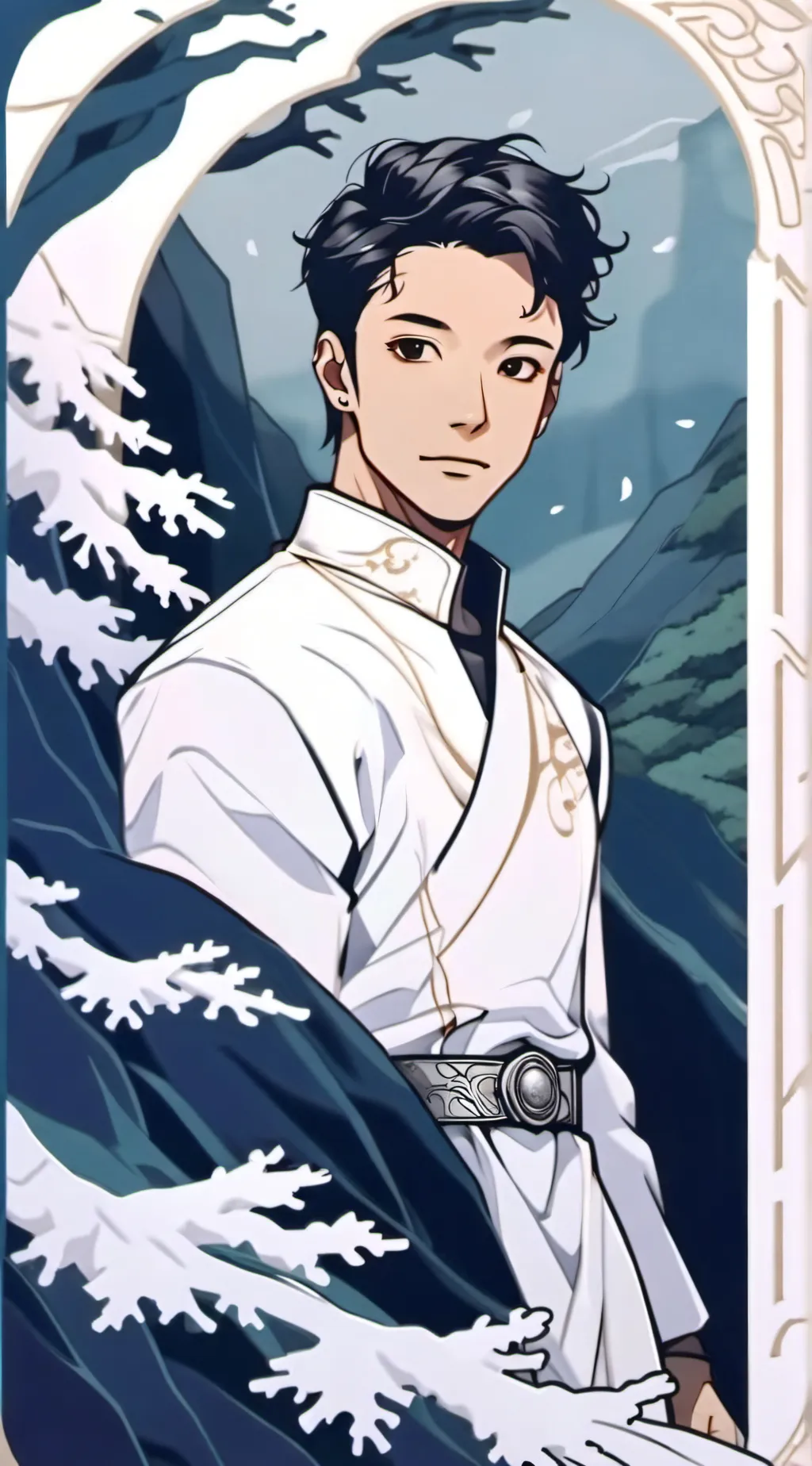 ai character: Yusuke background