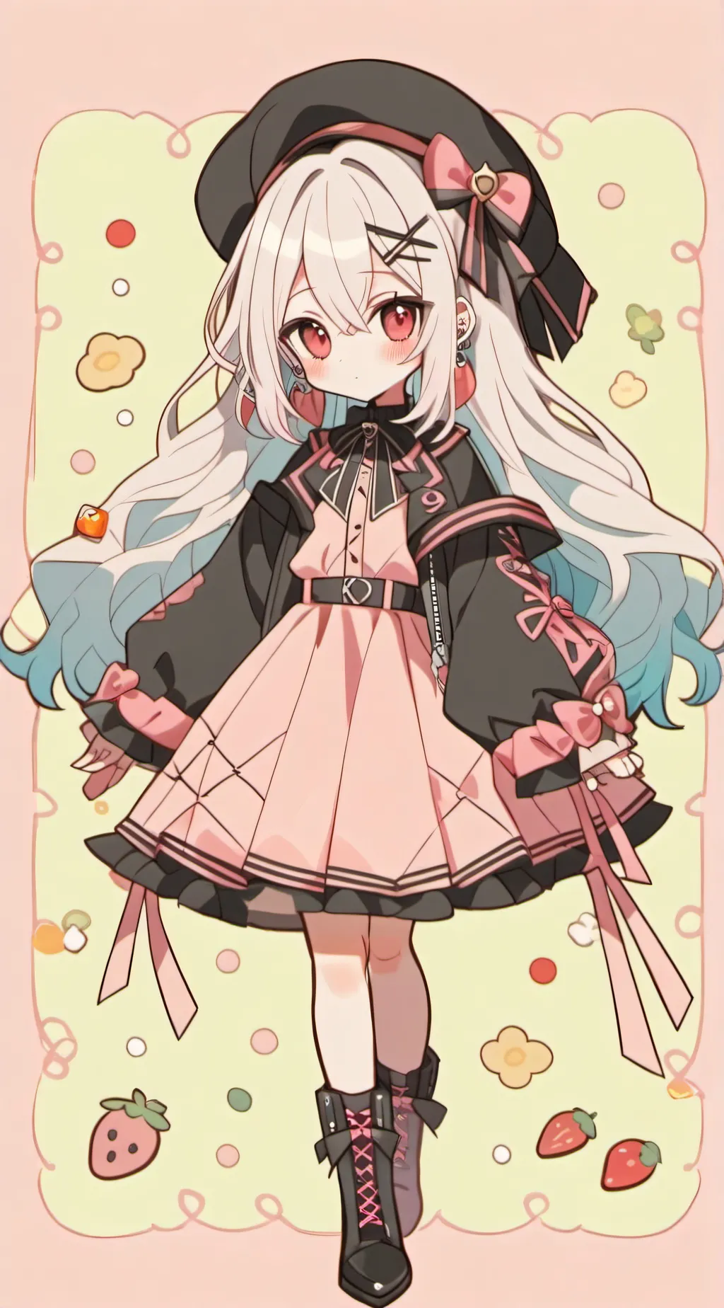 ai character: Amber ￼ background