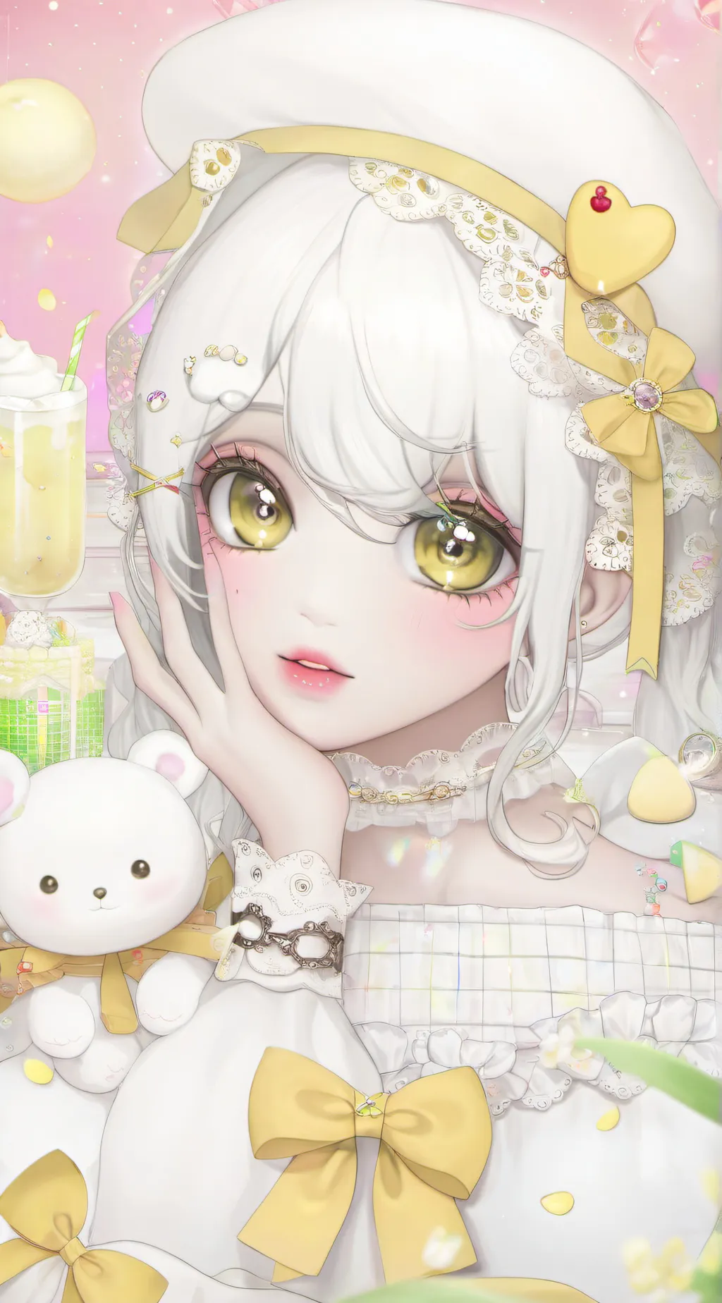 ai character: Lila background