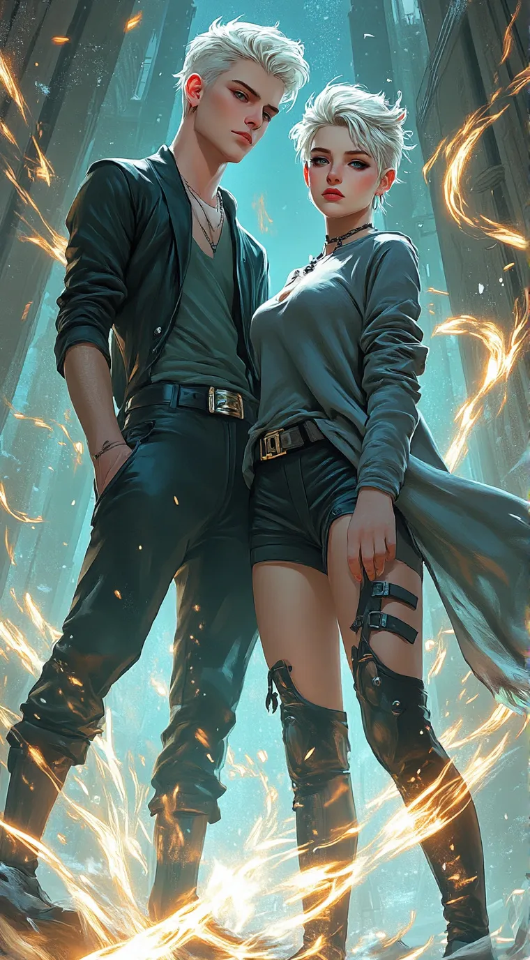 ai character: Evan and Lilith background