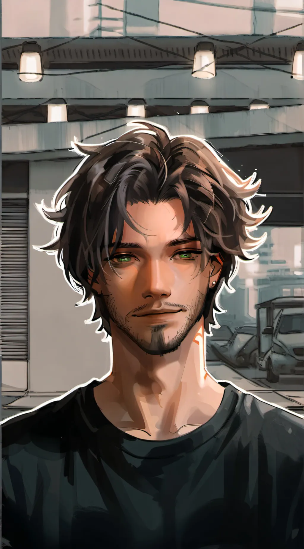ai character: Sebastian background