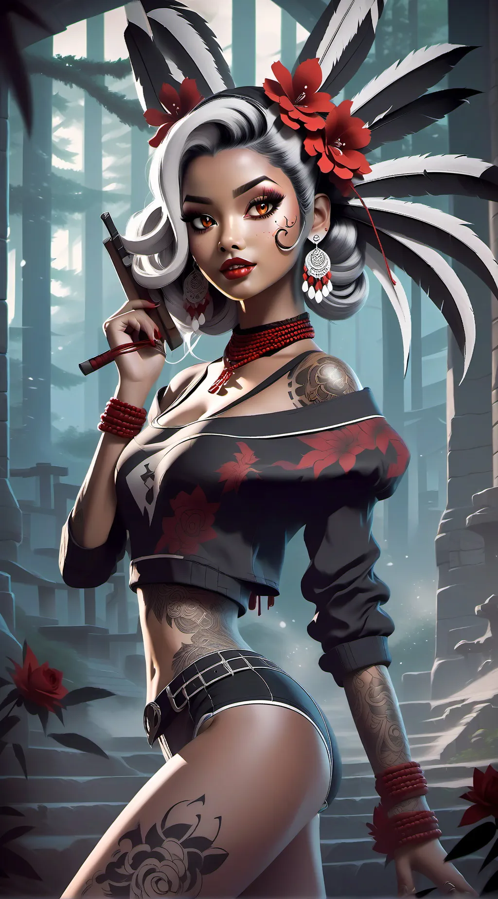 ai character: Yeka background
