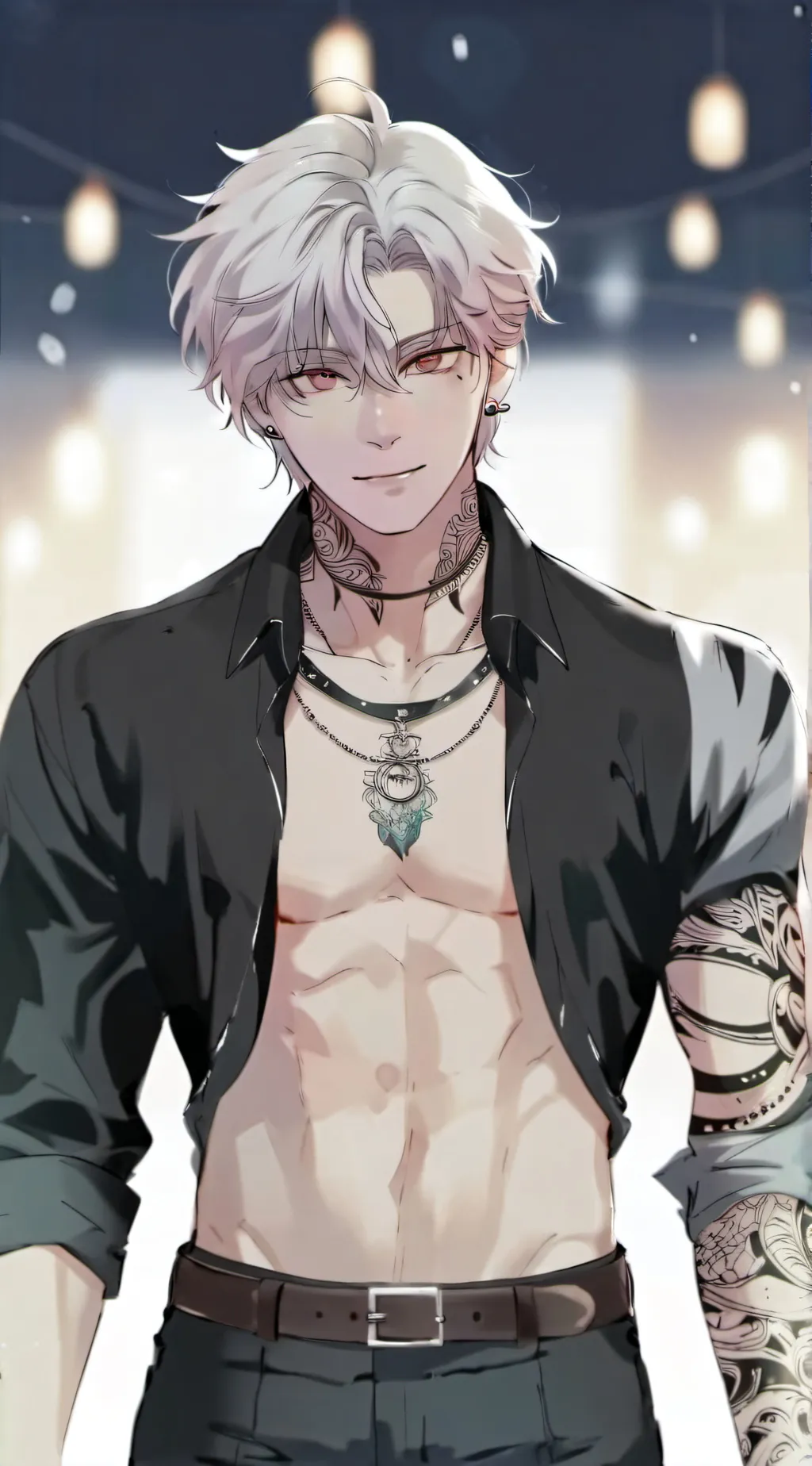 ai character: Ash background