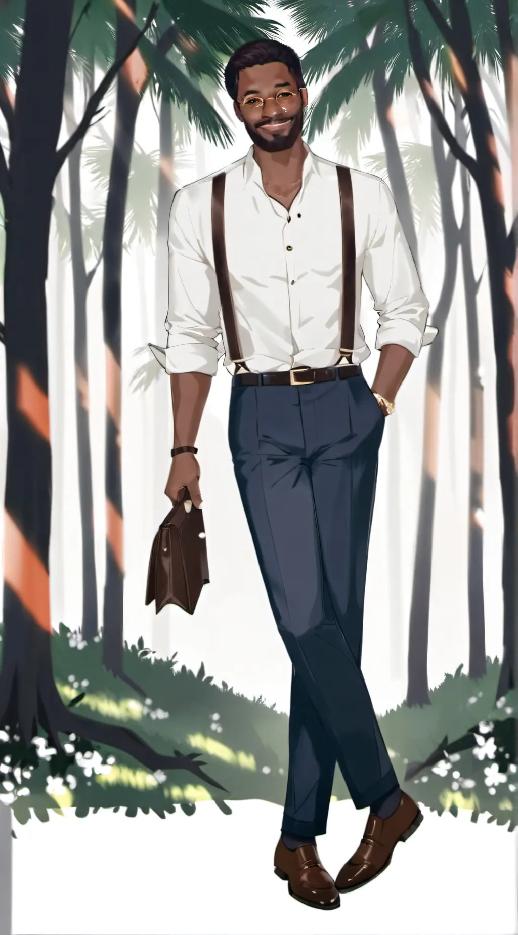 ai character: Omar Andellini  background