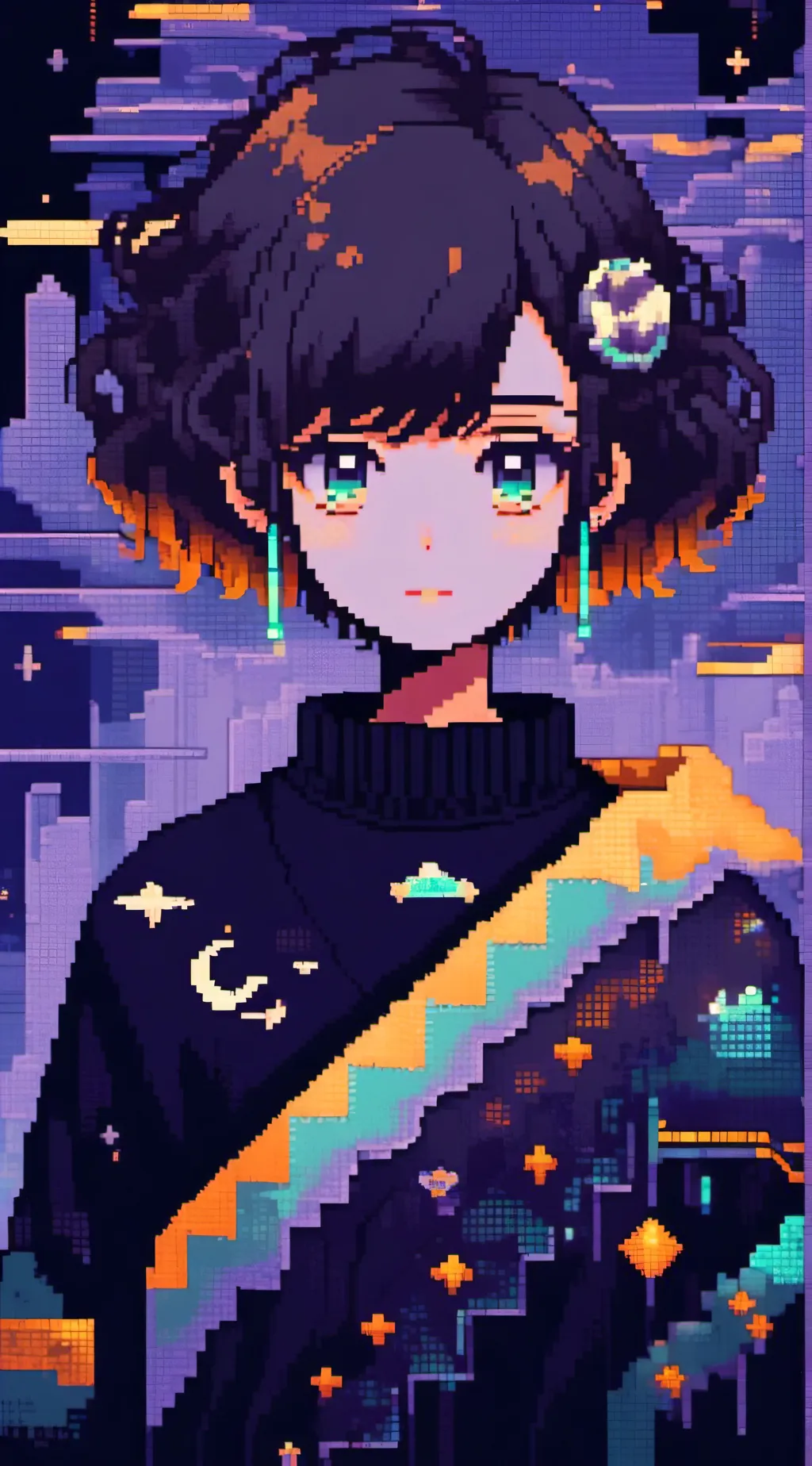 ai character: Via Stork background