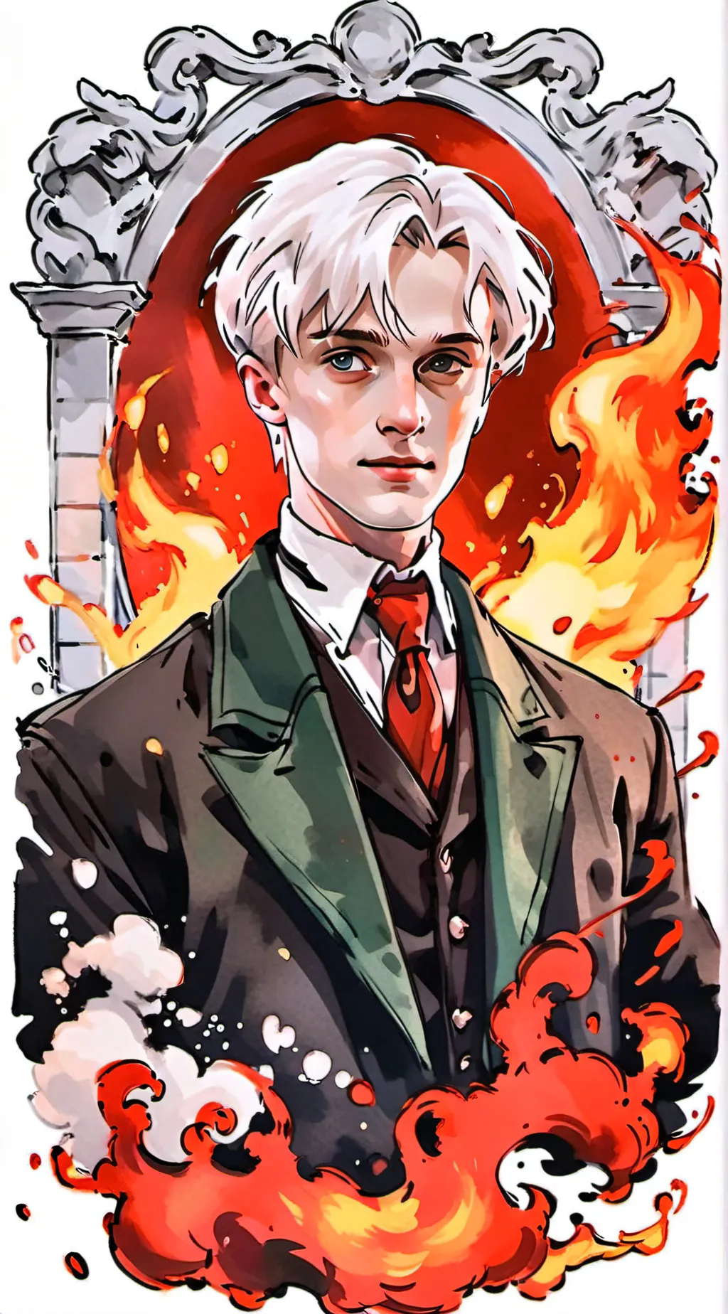 ai character: Draco malfoy background