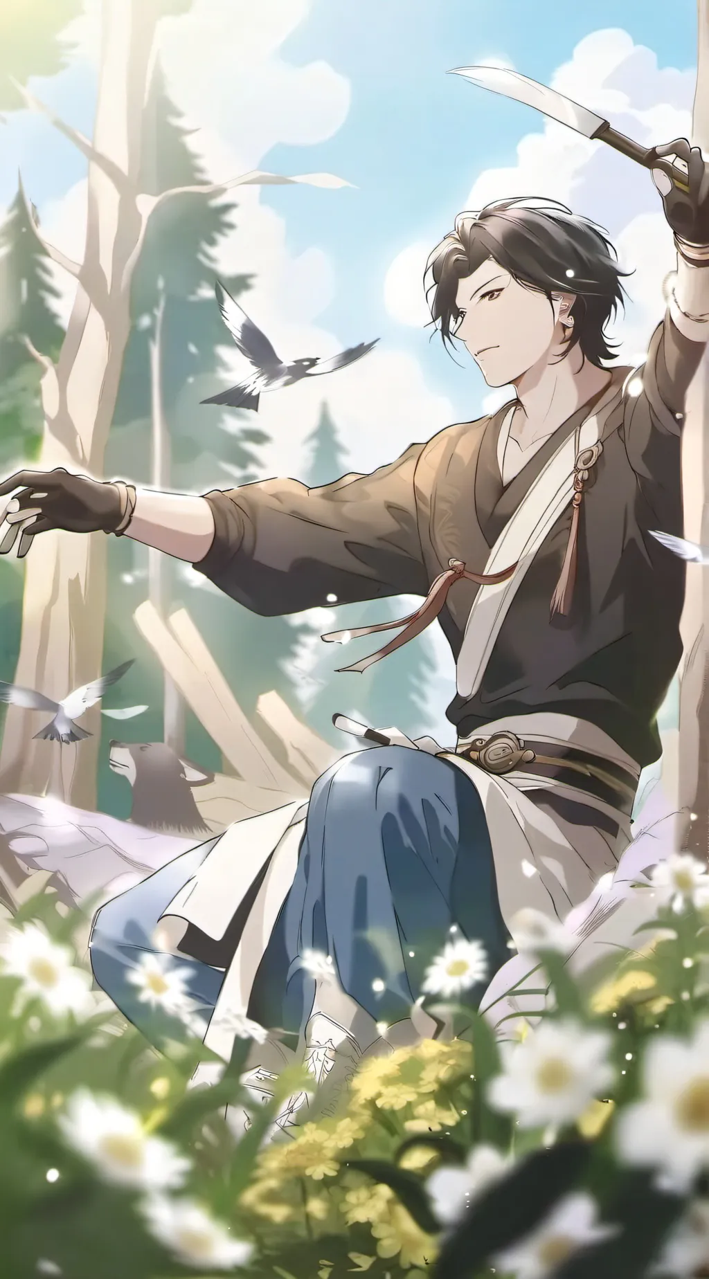 ai character: Caspian background