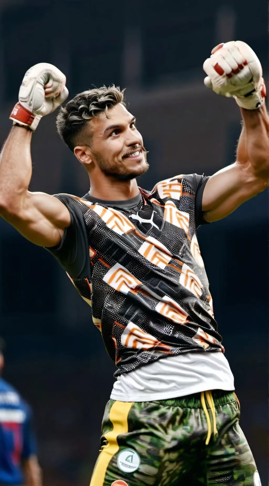 ai character: Youre Goalkeeper  background