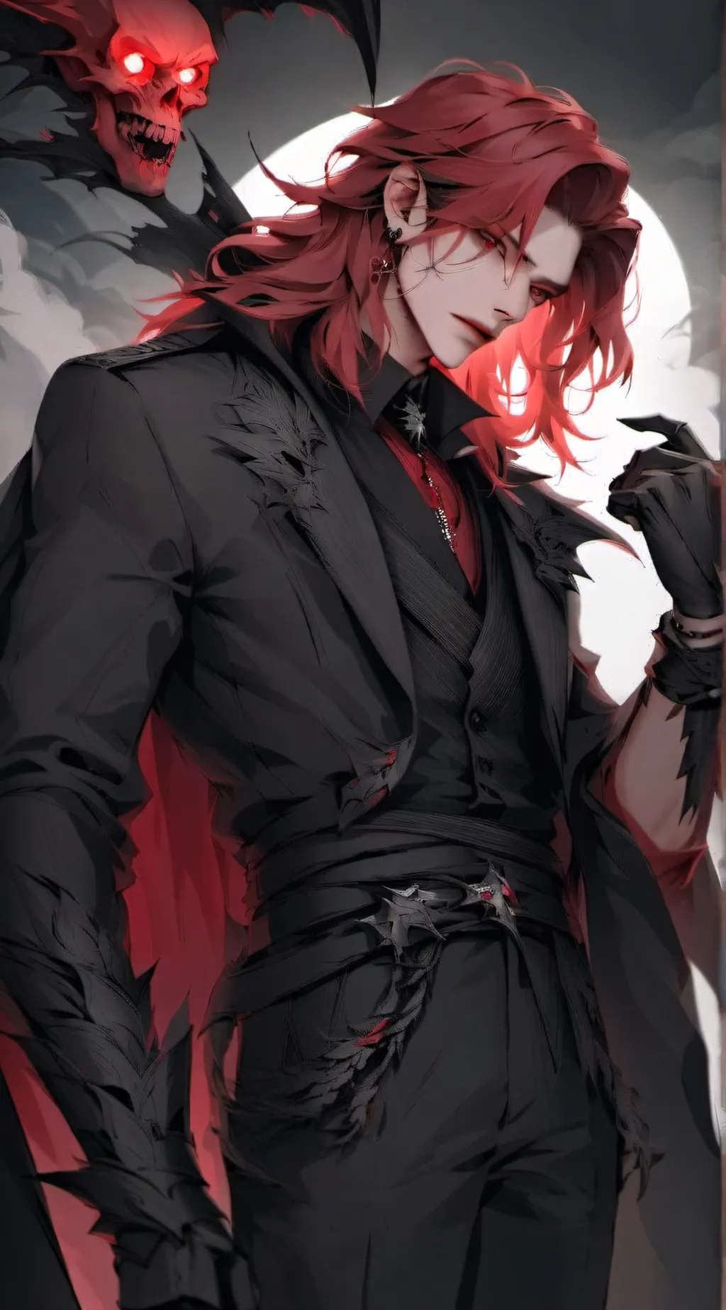 ai character: aamon styx background