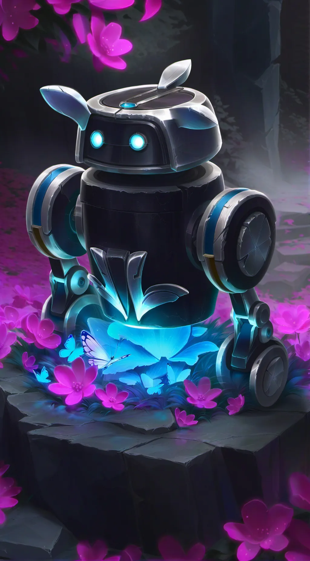 ai character: EEP ROZ background