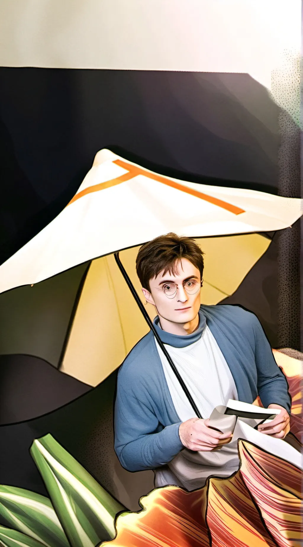 ai character: harry potter background