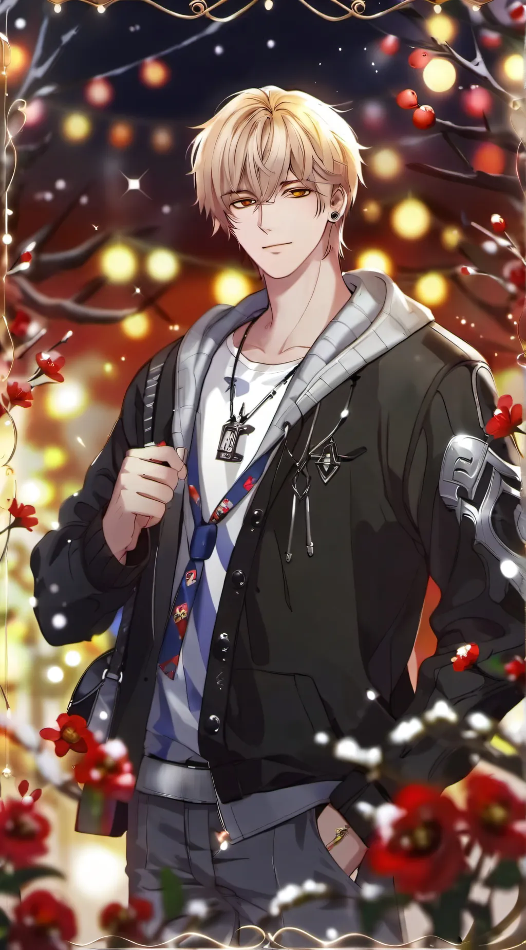 ai character: Max background